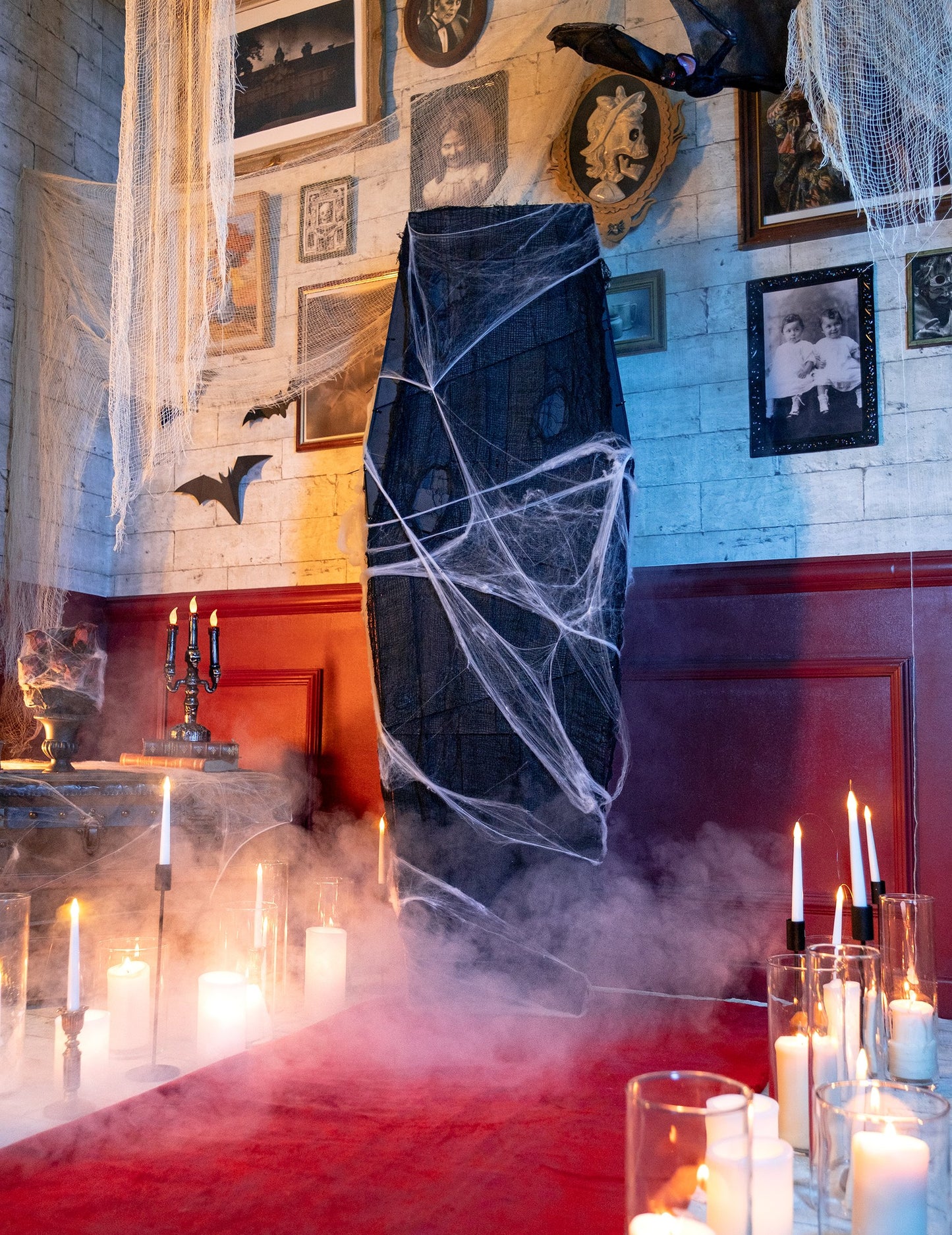 Lijes sa 160 cm Halloween Spider platno