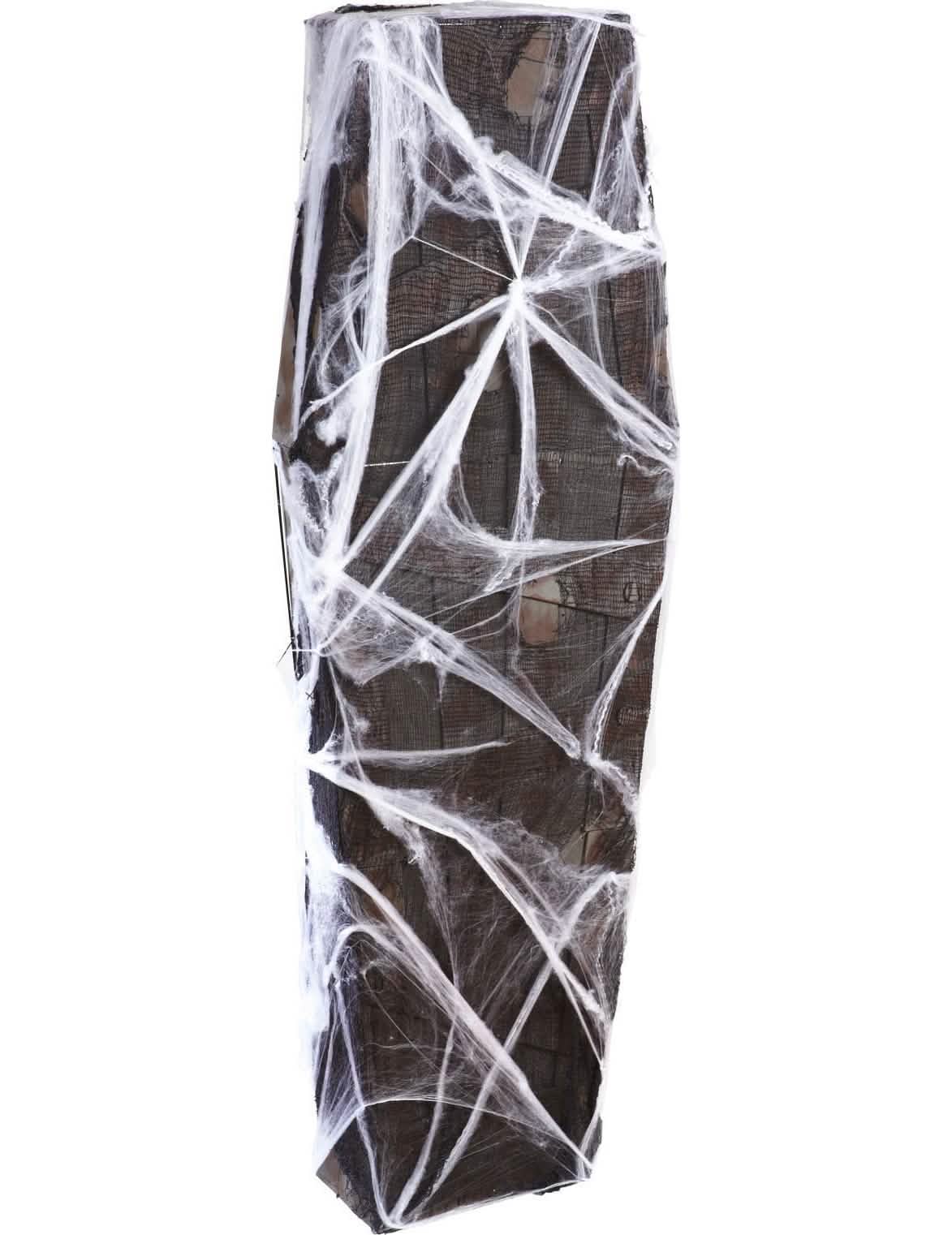 Lijes za halloween za dekoraciju s bijelom paukovom mrežom