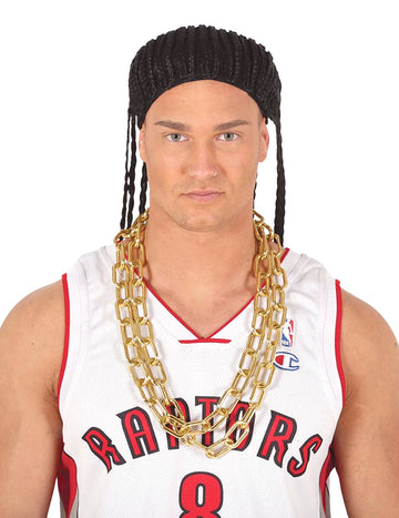 Zlatni pleteni lanac 84 cm odrasli