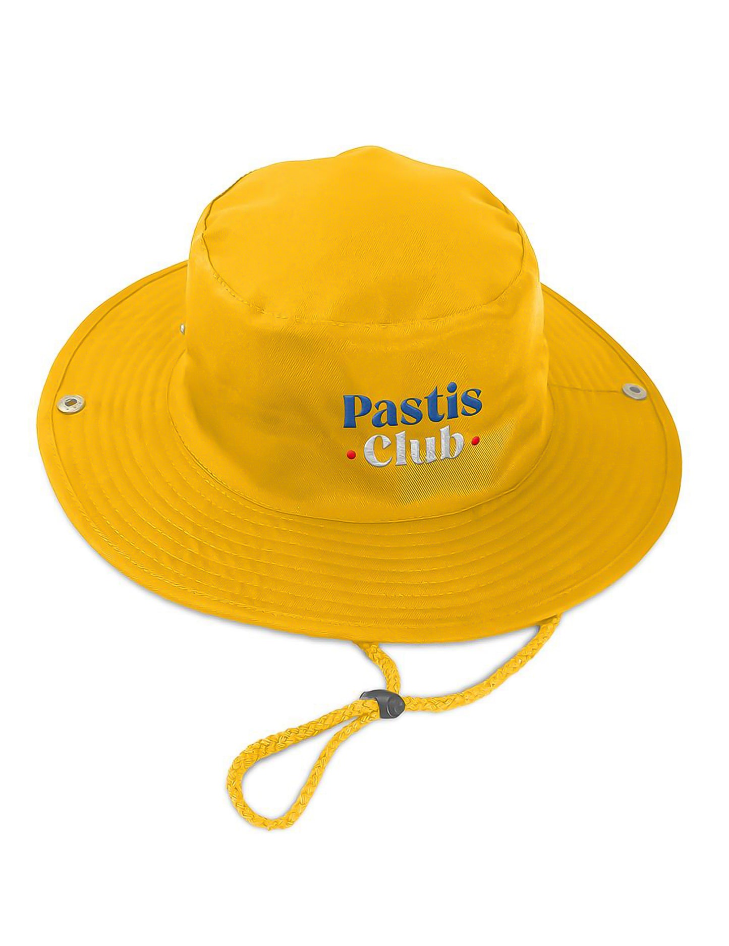 Žuti šešir s uzicom Pastis Club za odrasle 