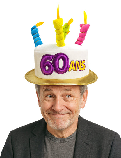 Starost 60 šešir za odrasle
