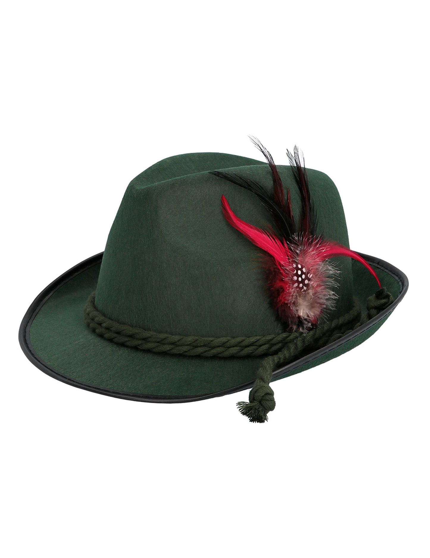 Odrasli tamnozeleni bavarski šešir