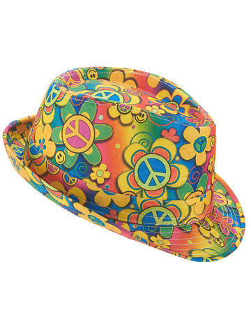 Borsalino hape hippie hape za odrasle cvijet