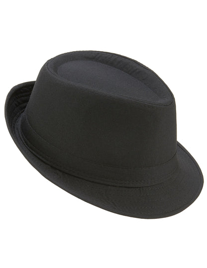 Vue de profil du chapeau borsalino luxe