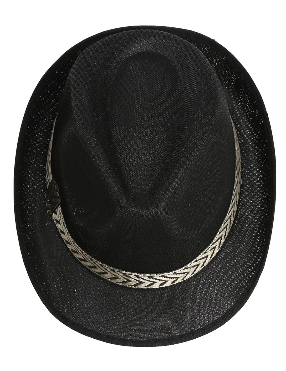 Pogled odozgo na borsalino trilby šešir za odrasli