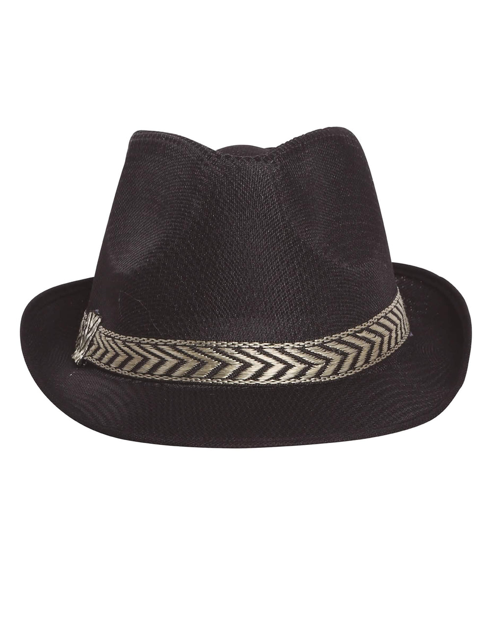Prednji prikaz borsalino trilby šešira za odrasli