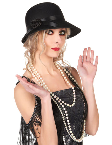 Šešir Charleston godina 20 žena