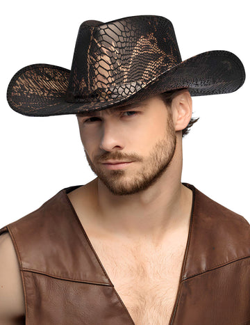 Odrasli kobra kaubojski šešir