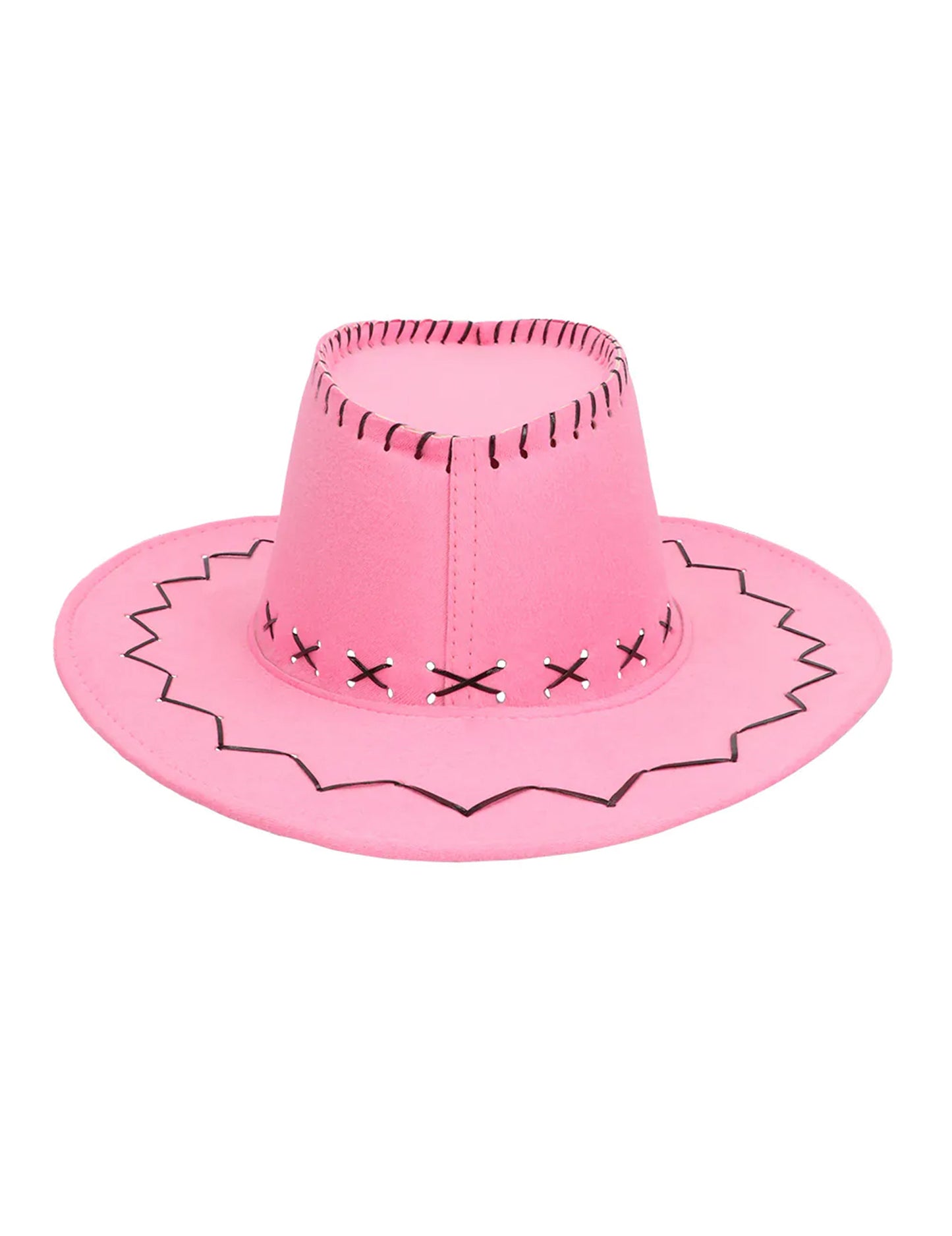 Ružičasti kaubojski šešir za odrasle