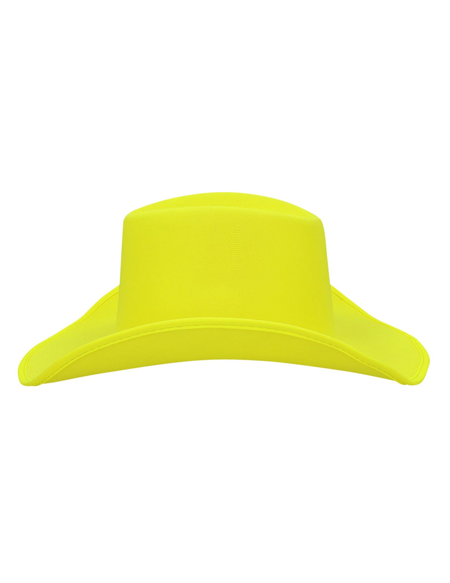 Fluorescentno žuti kaubojski šešir za odrasle 