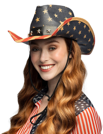 Kaubojski šešir SAD za odrasle 