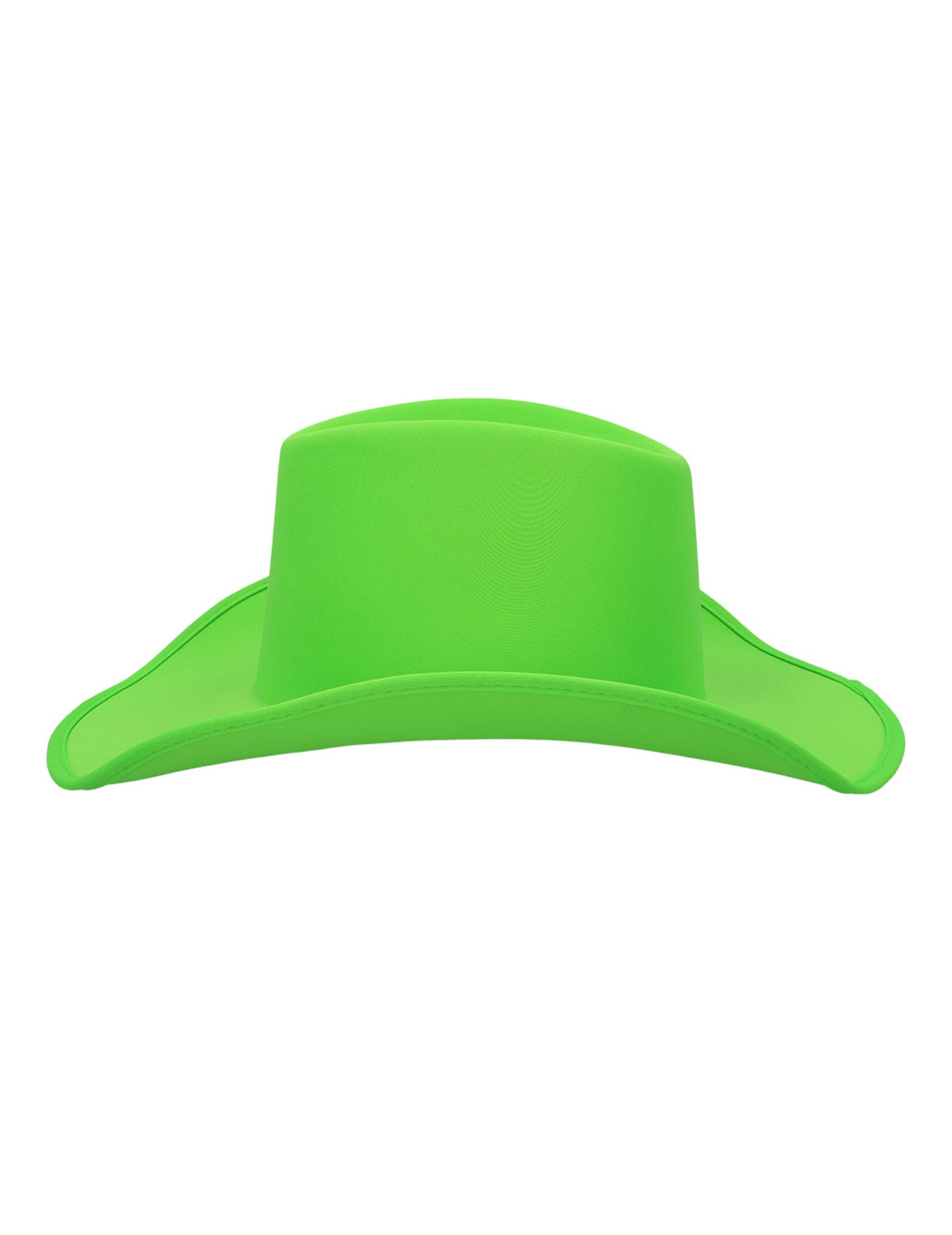 Fluorescentno zeleni kaubojski šešir za odrasle 