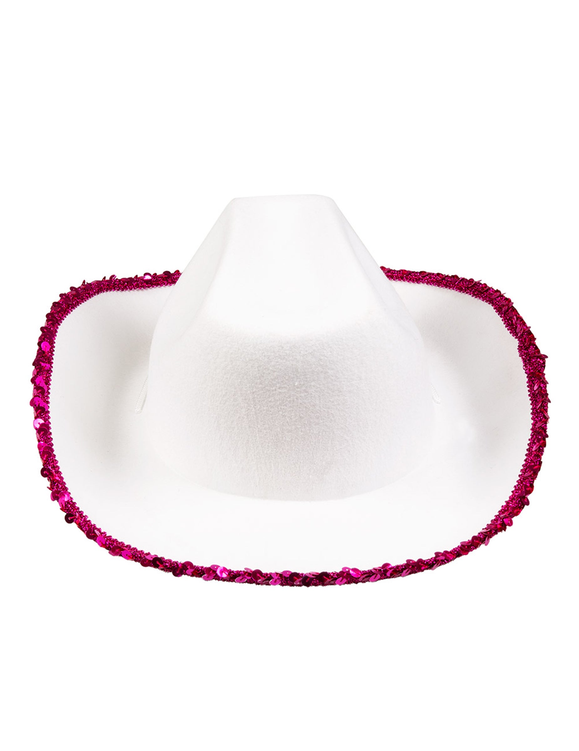 Vue de dessus du chapeau de cowgirl pour femme