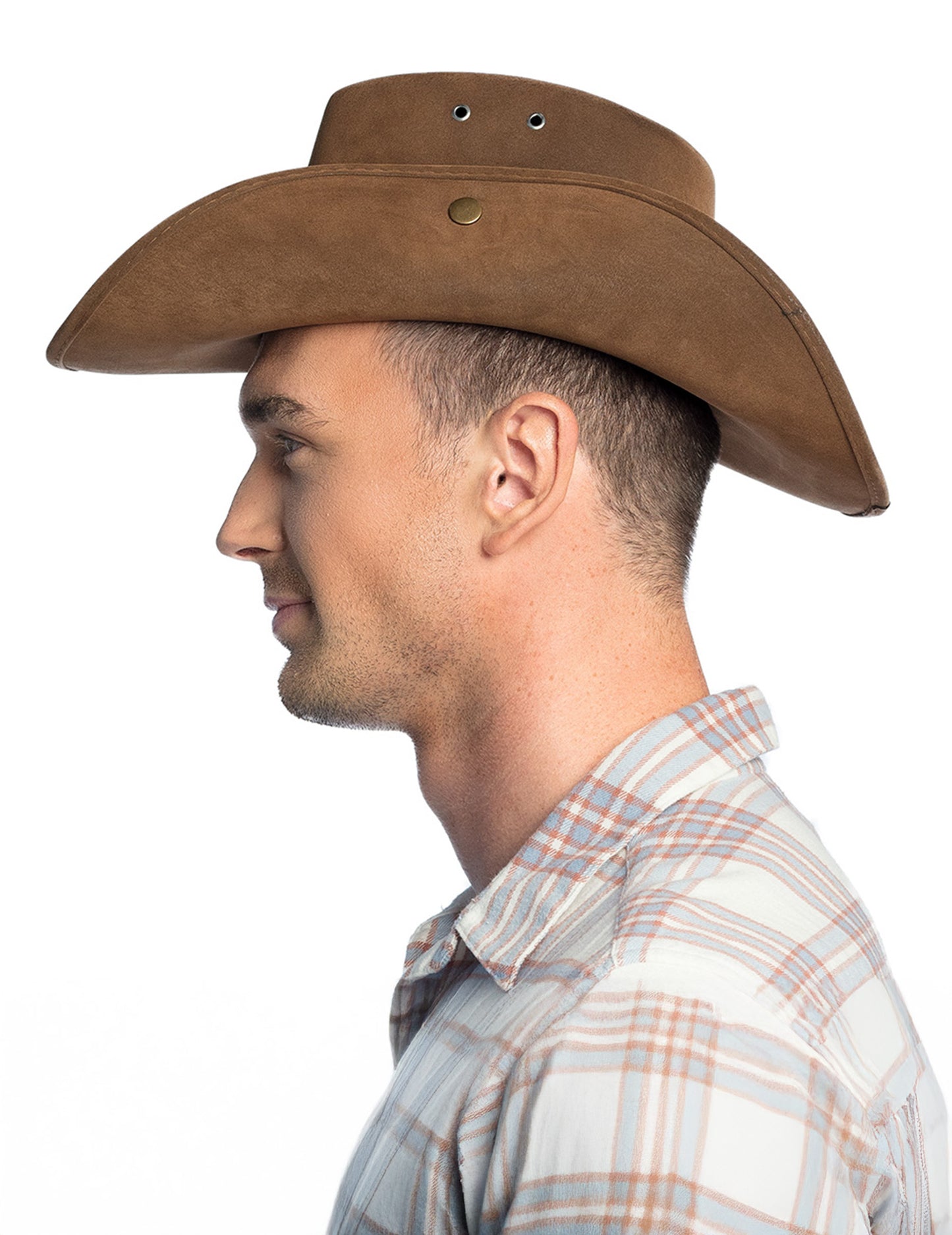 Smeđi šerifov šešir za odrasle