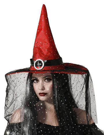 Crvena vještica s velom