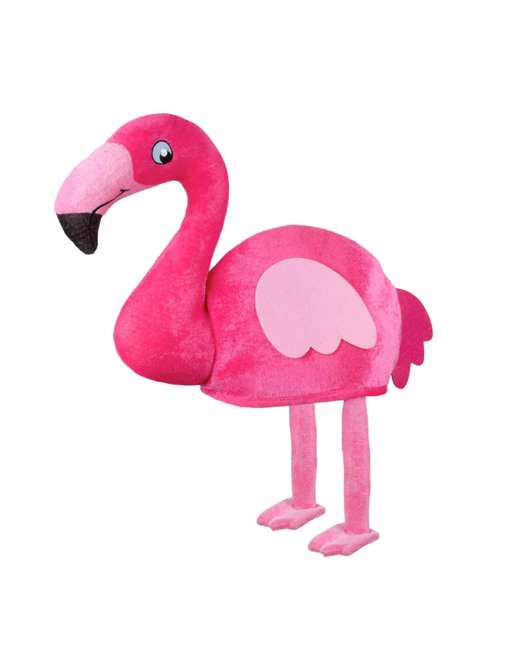 Pogled sa strane na šešir flamingo za odrasli