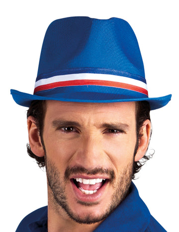 Plavi gangster šešir podrška Francuska odrasla osoba