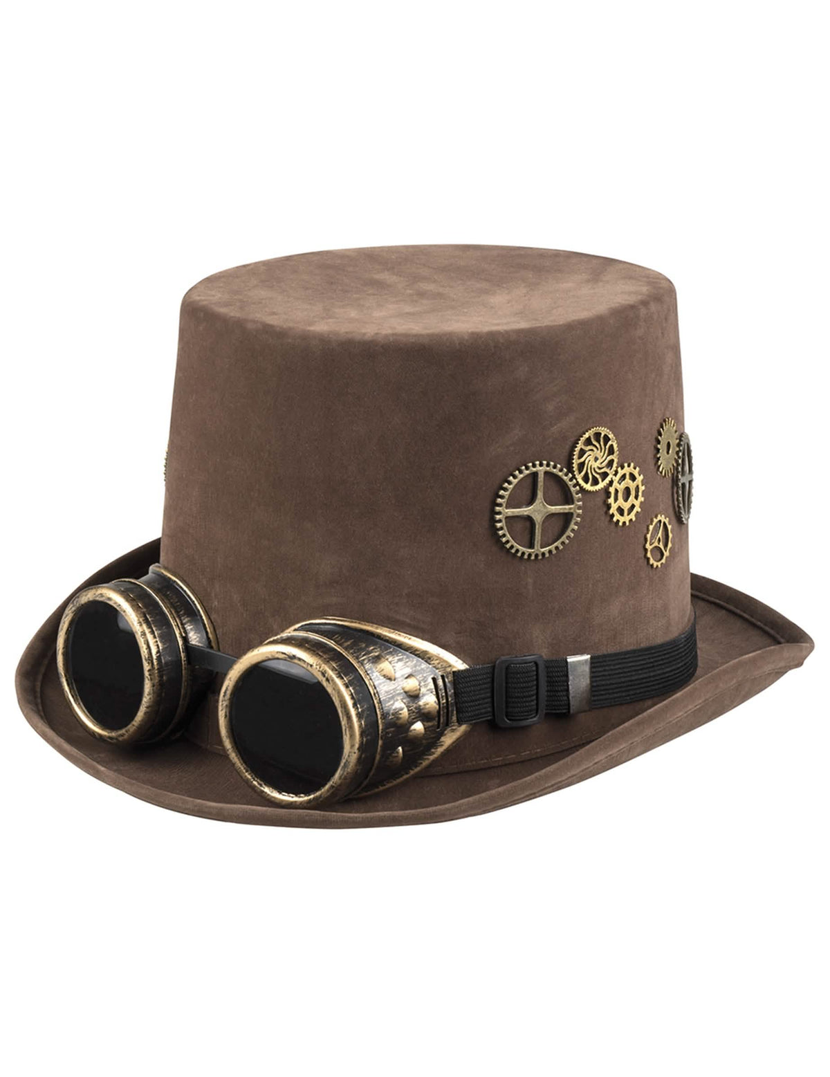 Bočni prikaz cilindra steampunk