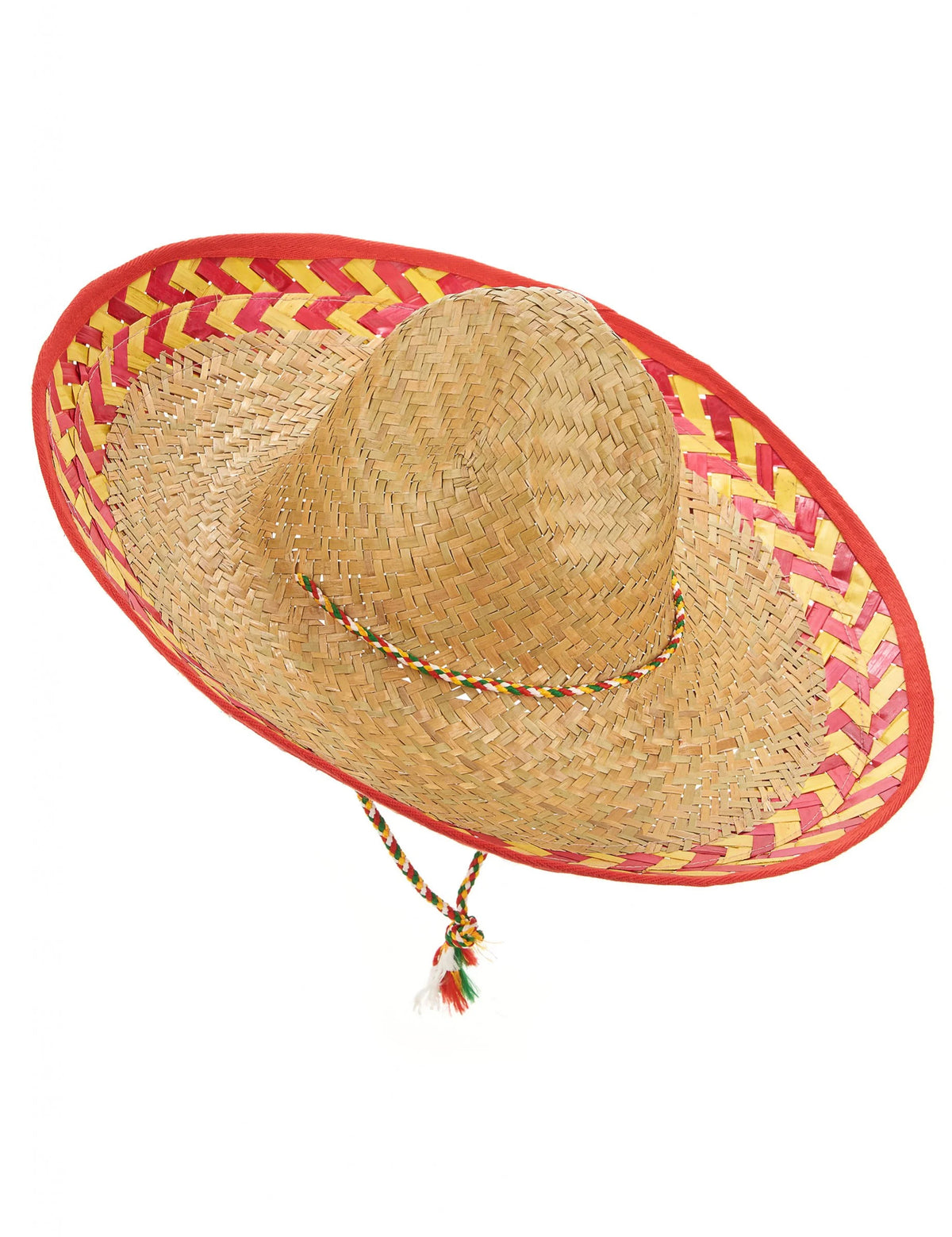 Vue de dessus du chapeau mexicain pour adulte