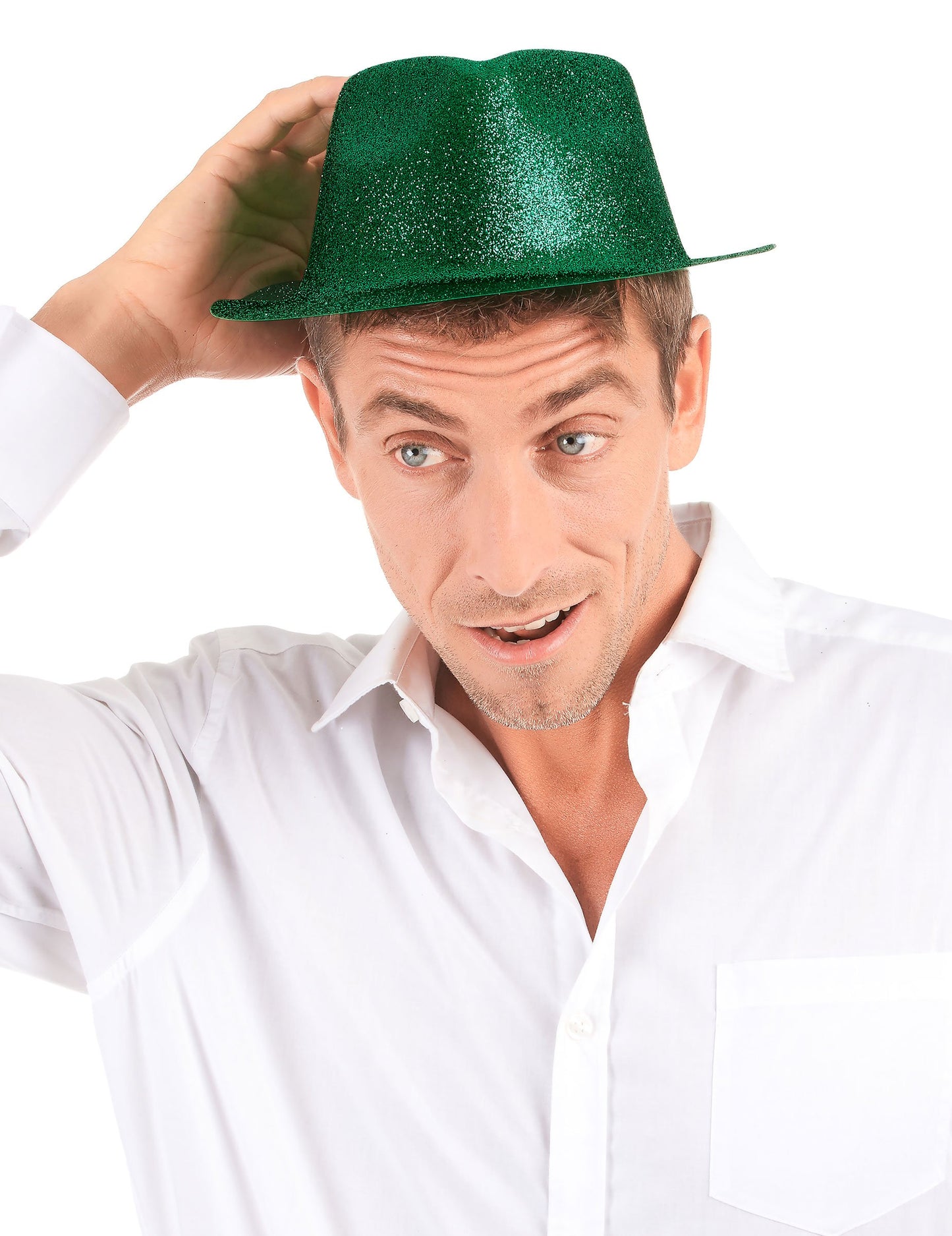 Odrasli zeleni sjajni šešir
