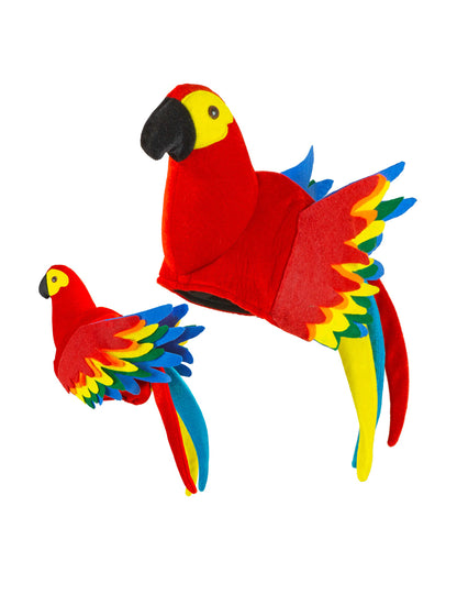 Odrasli s više obojenih šešira papiga