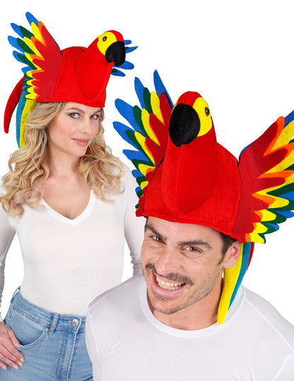 Odrasli s više obojenih šešira papiga