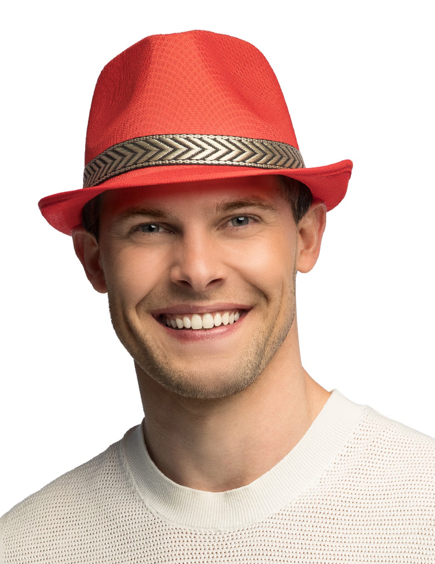 Borsalino šešir disko crvena odrasli