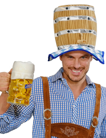 Šešir bačve za odrasle bavarske piva
