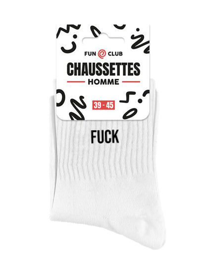 Bijele čarape Jebi se čovječe.