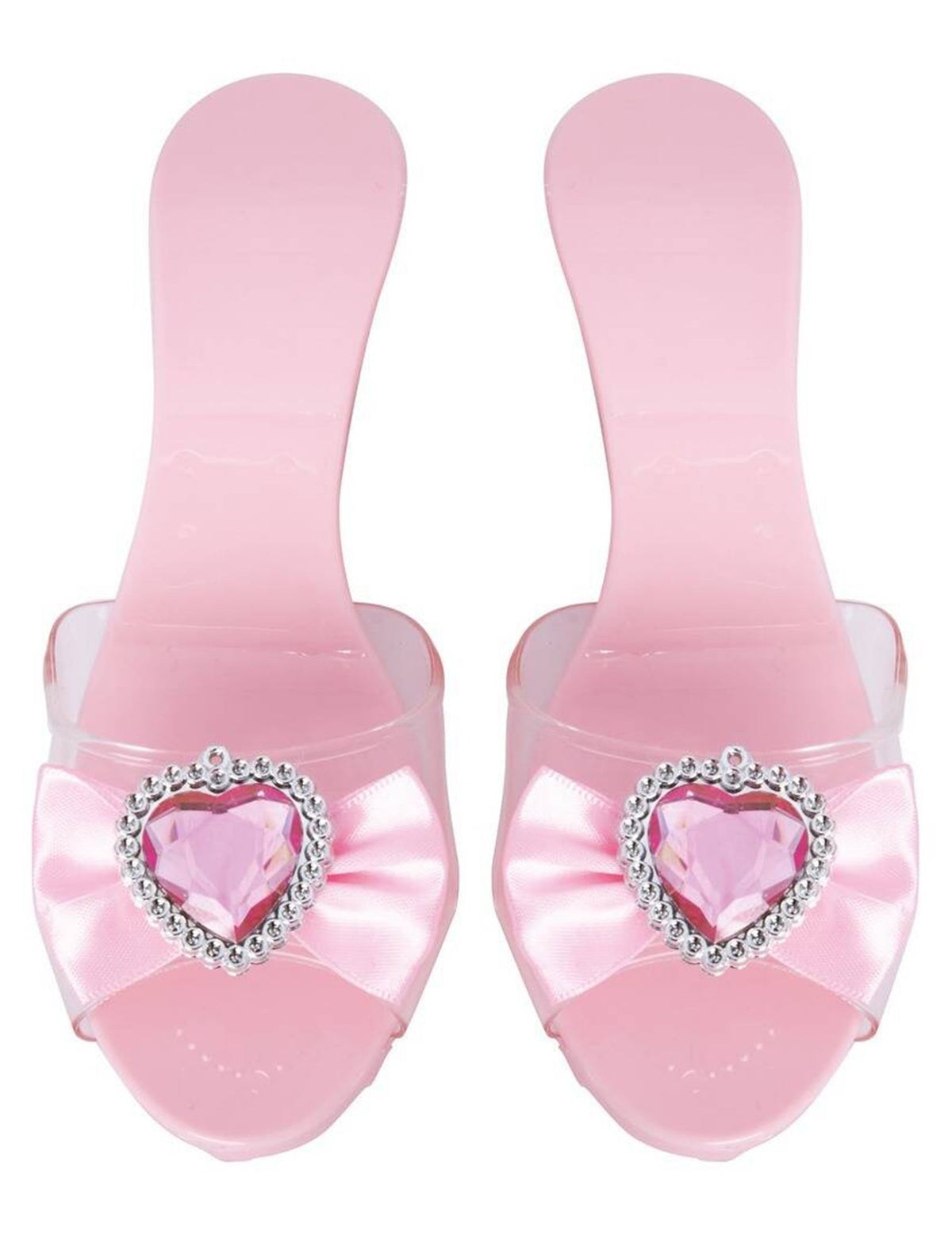 Vue de dessus des chaussures de princesse pour enfant