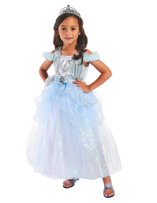 Vue d'ensemble avec déguisement des Chaussures de princesses pour enfant