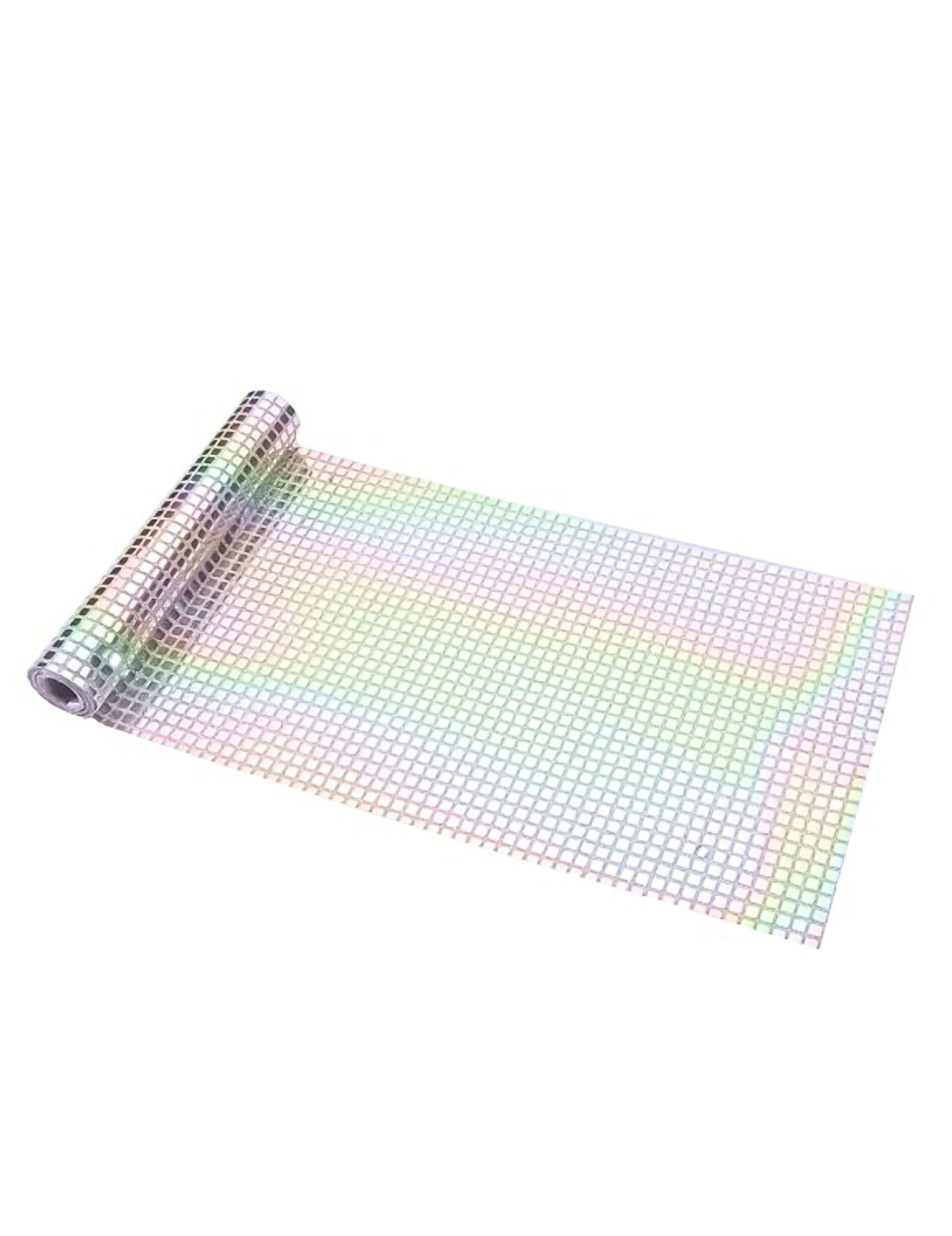 Disko stolni trkač s efektom iridescentne disco kugle 3 m