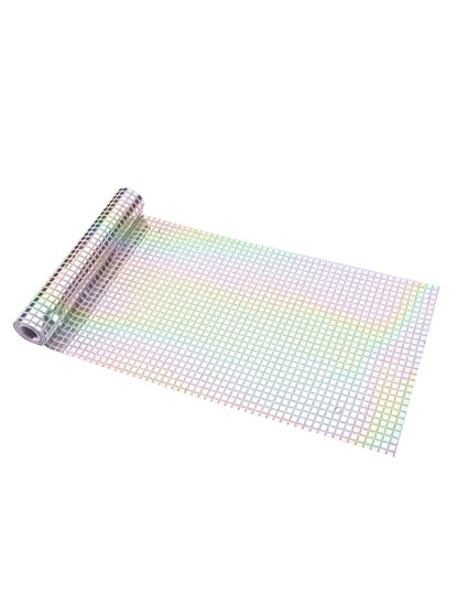 Disko stolni trkač s efektom iridescentne disco kugle 3 m