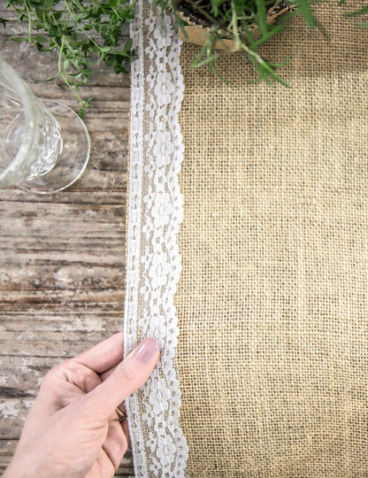 Tablica tablice jute graniči s 28 cm x 2,75 m