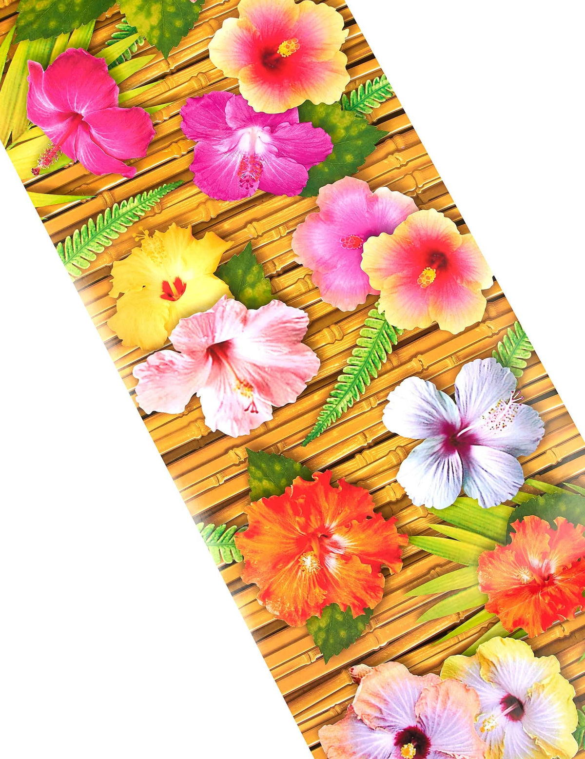 Detalj visećeg dijela stolnjaka cvijet hibiskusa havaji