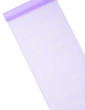 Chemin de table intissé décoration fête parme