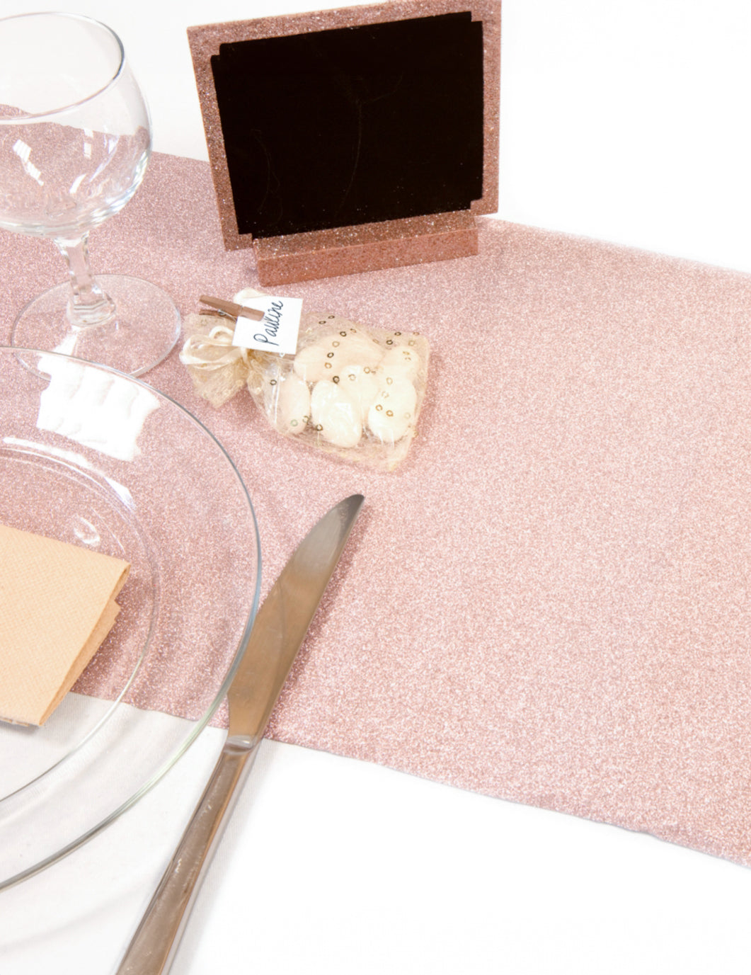 Pink Glitter Tablica 28 cm x 5 m