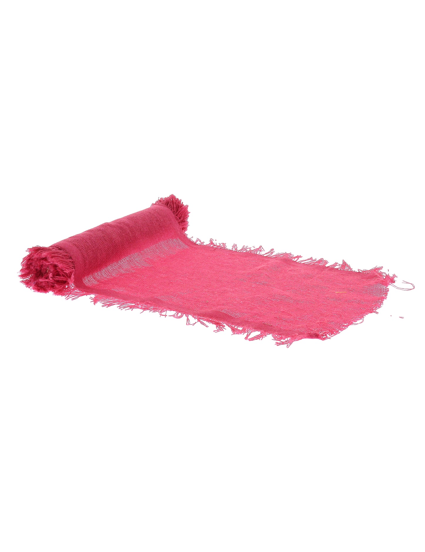 Stolni put od tkanine ružičaste boje 30 cm x 3 m