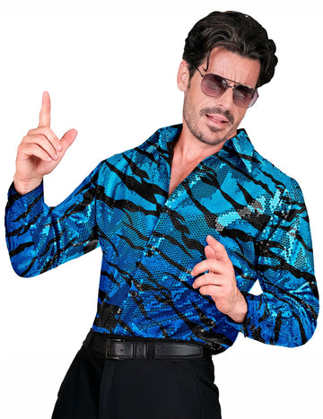 Muška košulja plavog vala