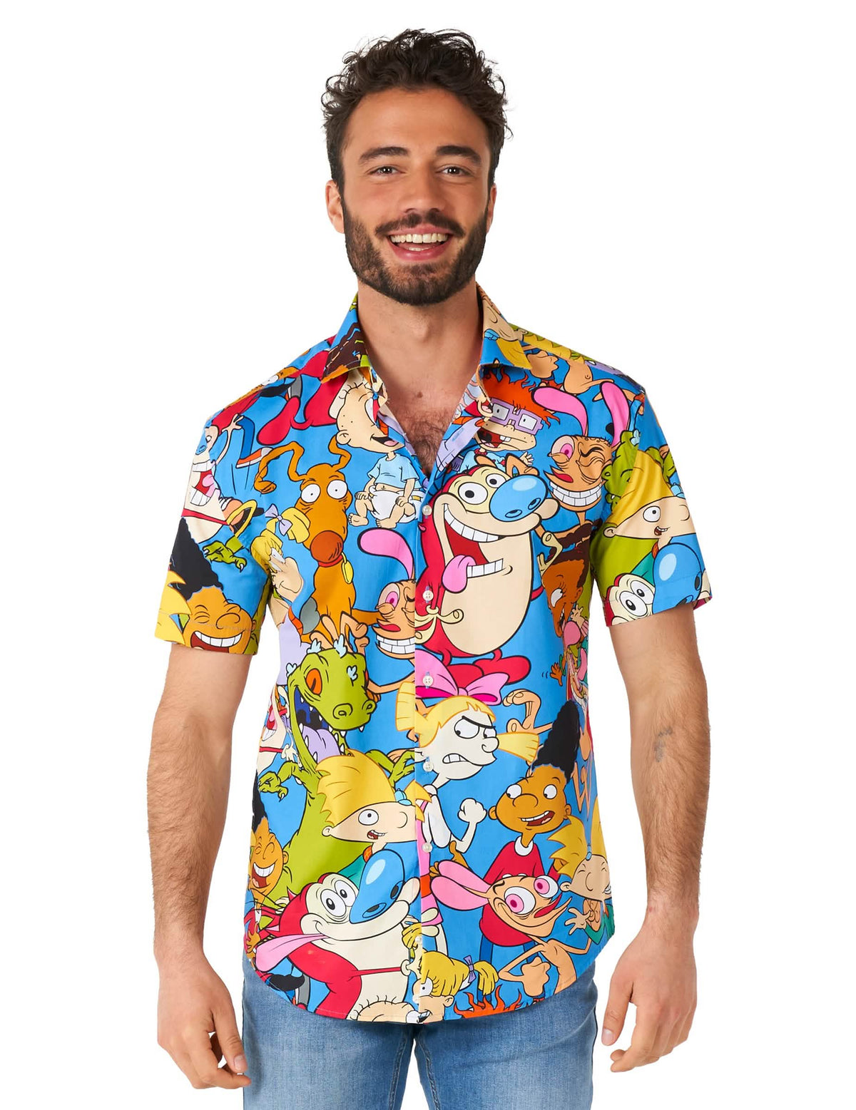 Majica za odrasle s crtićem iz 90-ih Nickelodeon™ iz 90-ih, Opposuits™