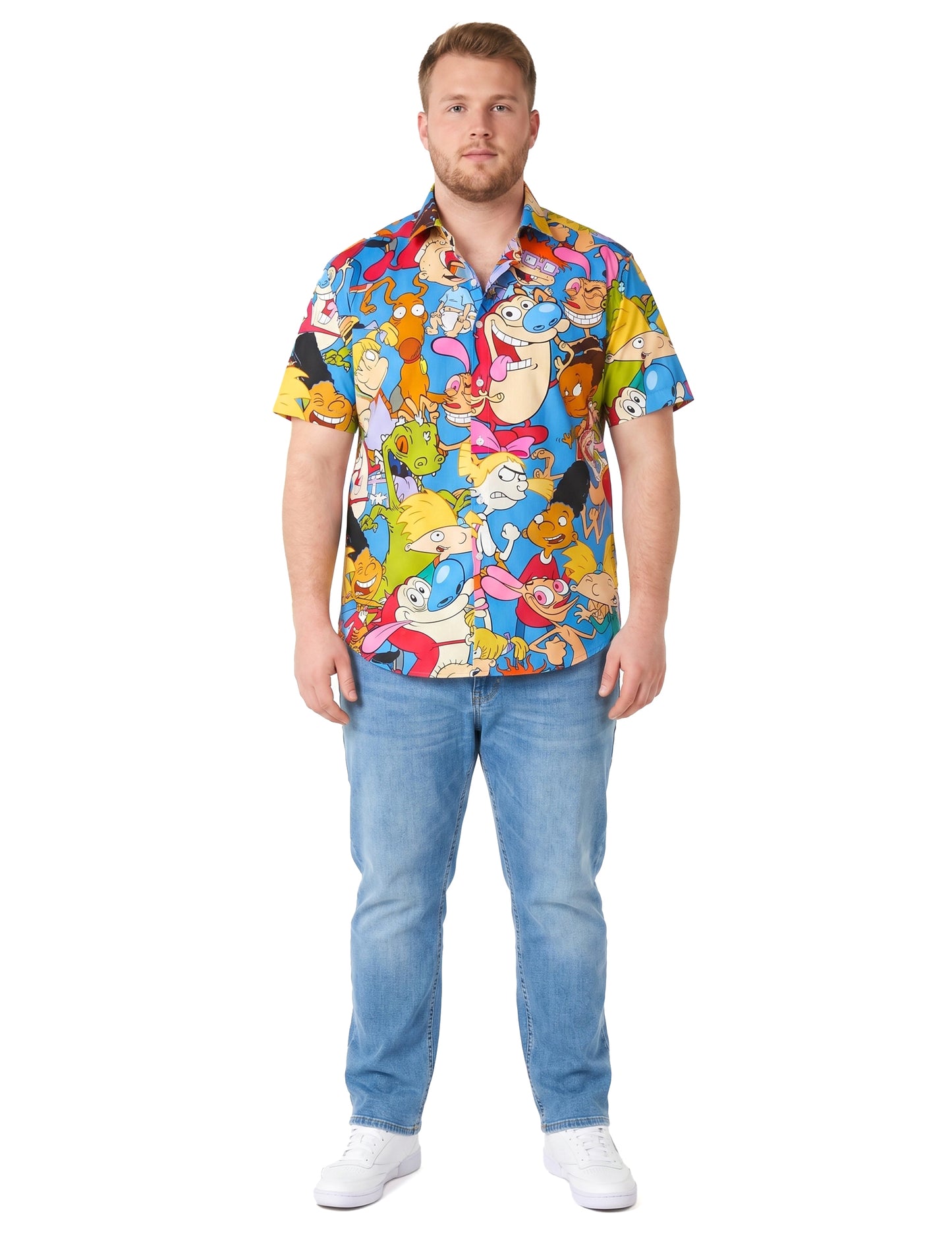 Majica za odrasle s crtićem iz 90-ih Nickelodeon™ iz 90-ih, Opposuits™