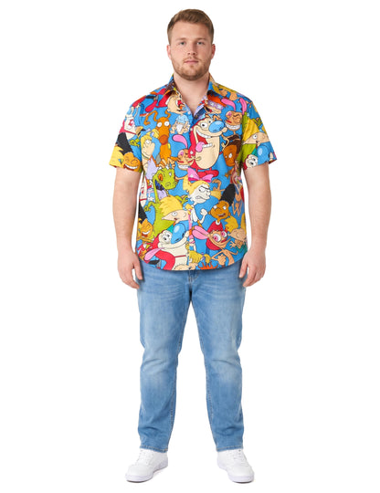 Majica za odrasle s crtićem iz 90-ih Nickelodeon™ iz 90-ih, Opposuits™
