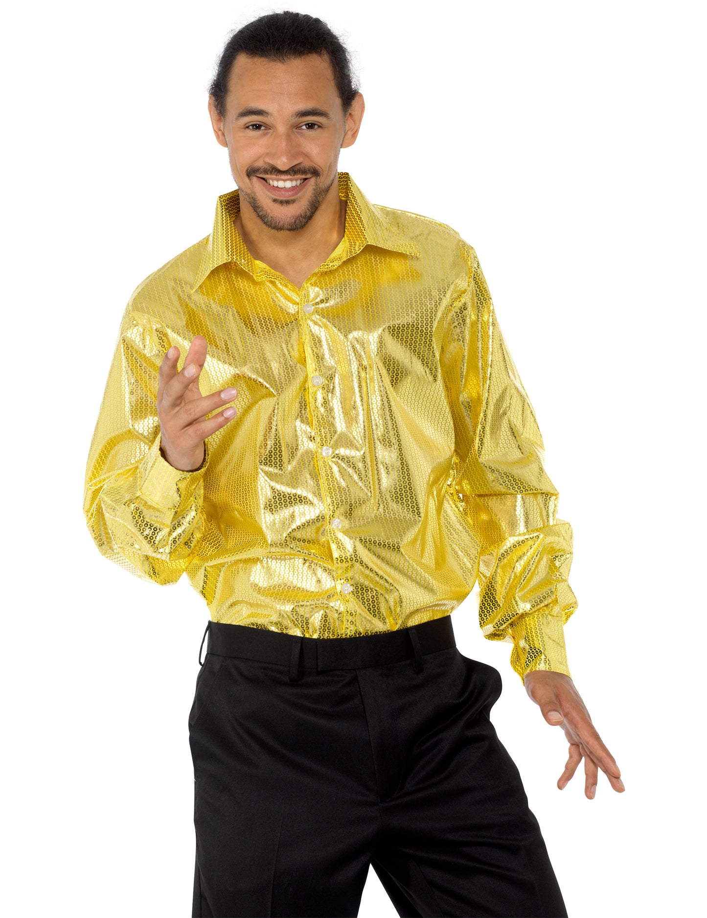 Disco majica sa zlatnim šljokicama muškarci