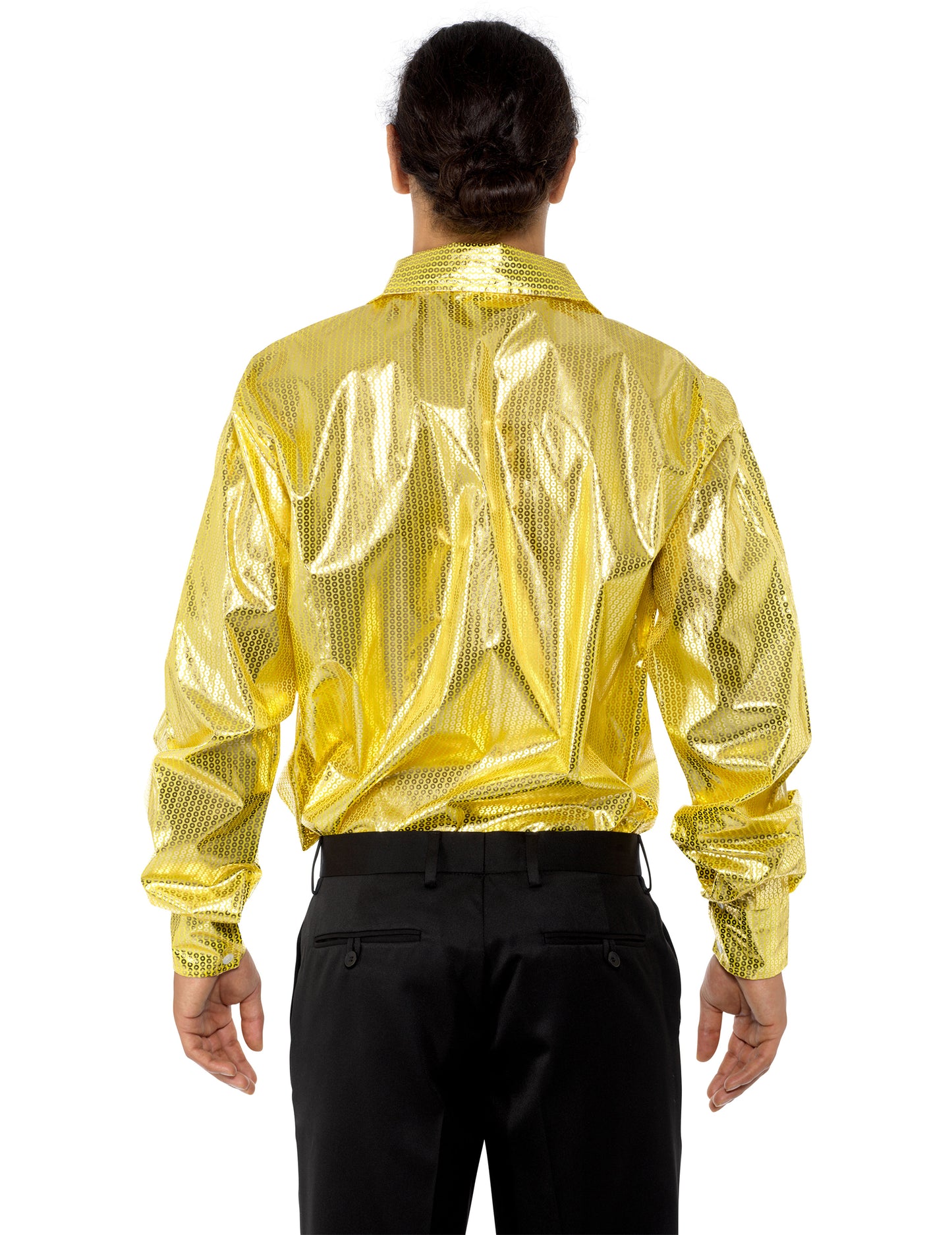 Disco majica sa zlatnim šljokicama muškarci