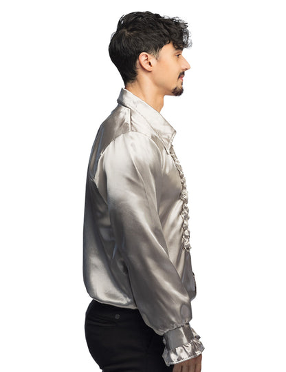 Muška srebrna disko majica