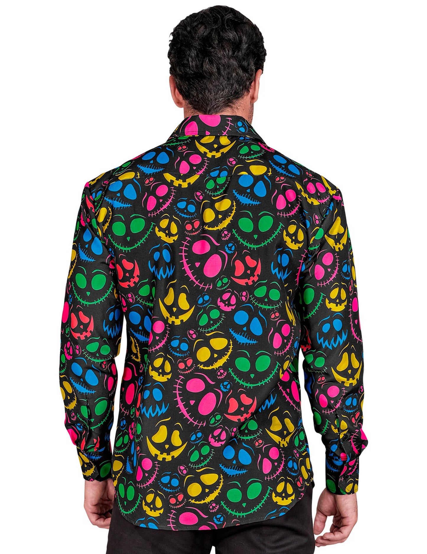 Muška neonska majica s motivom duha