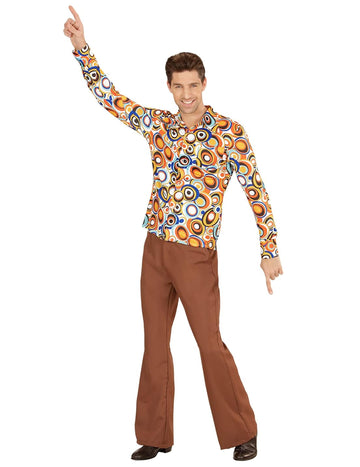 Groovy Bubbles 1970 -ih muška košulja