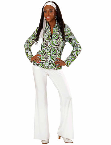 Groovy valovi košulja za žene iz 70-ih 