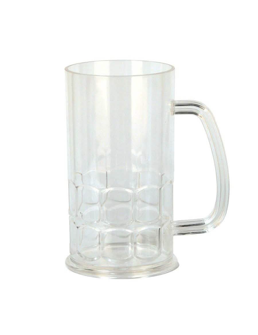 Prozirna plastična čaša za pivo za odrasli