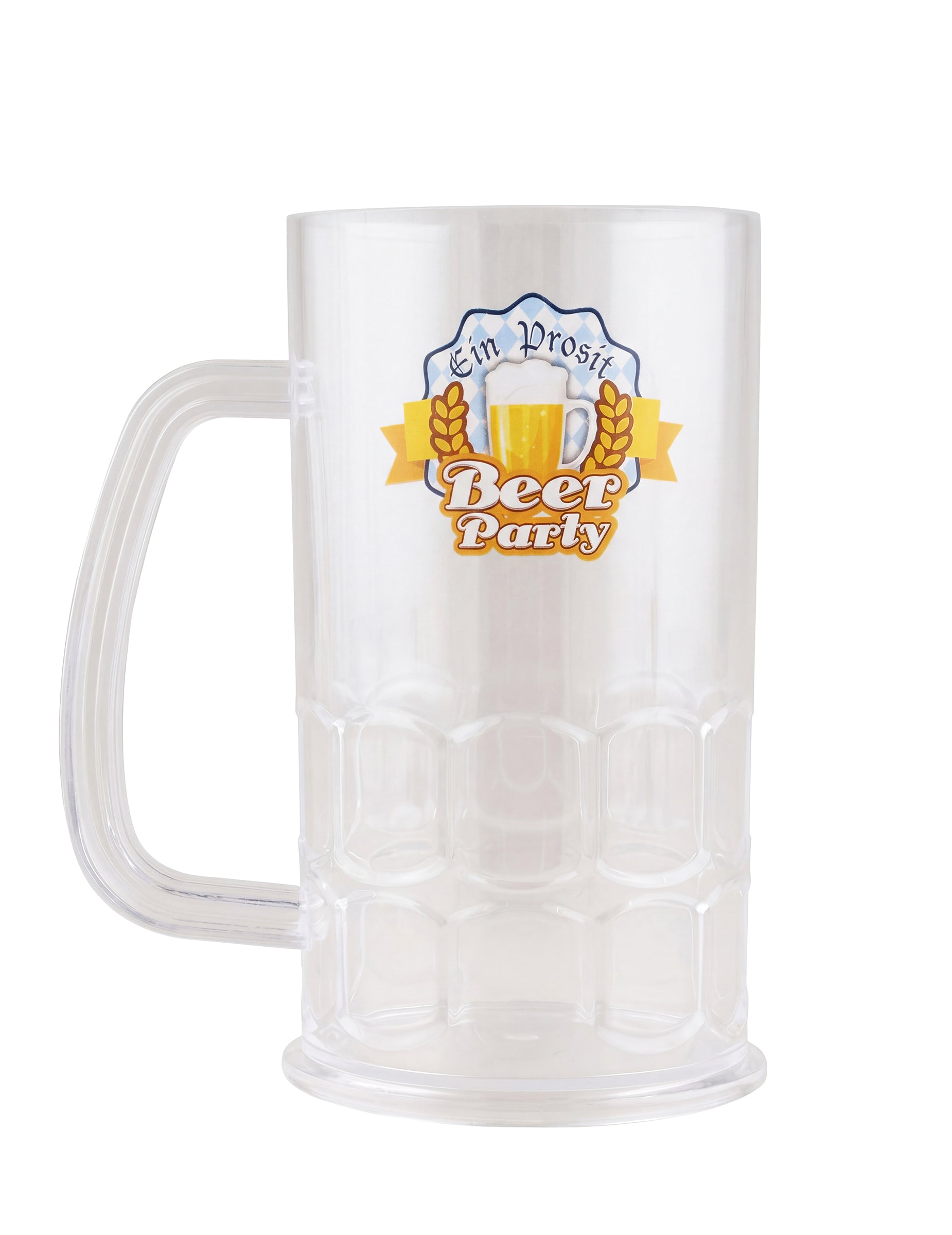 Prozirna pivska krigla Beer Party za odrasle